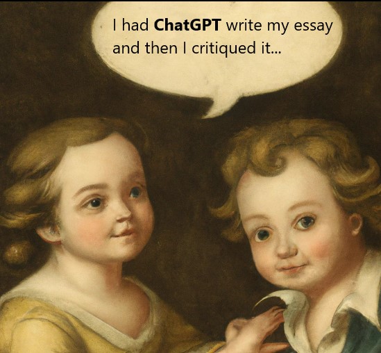 Asking students to critique ChatGPT